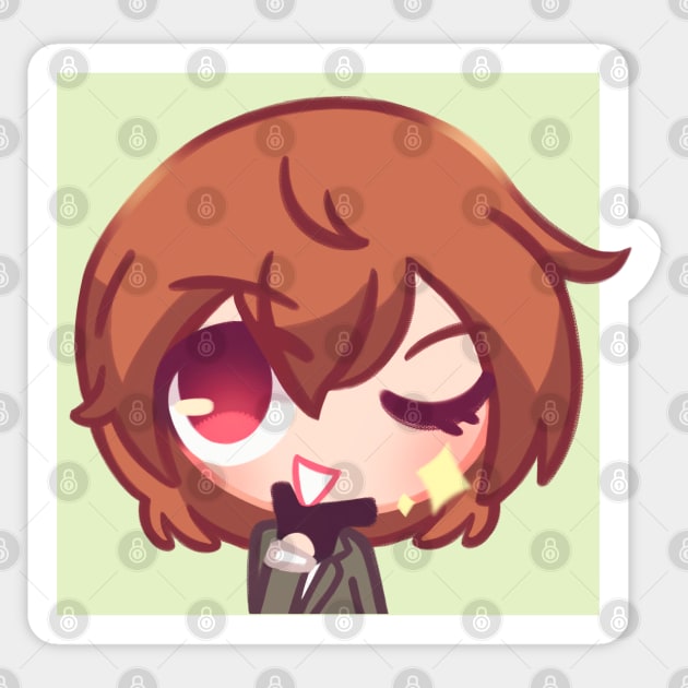 Akechi Goro Sticker by OkiComa